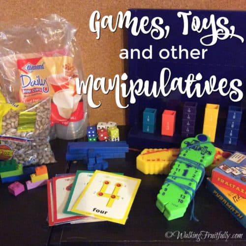 Toys and Manipulatives for Math Learning