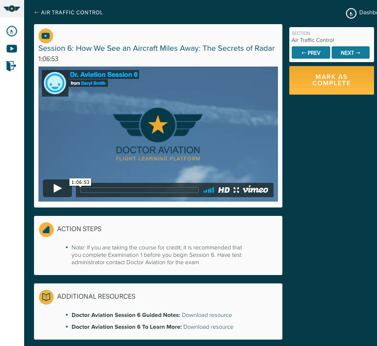 Doctor Aviation Course