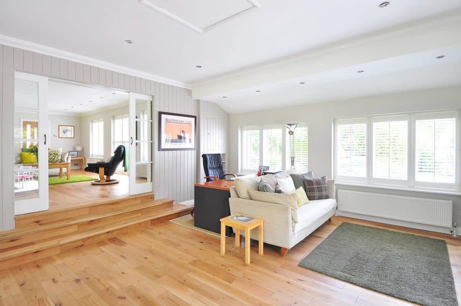 Home with wood floors and open design DIY or Don't