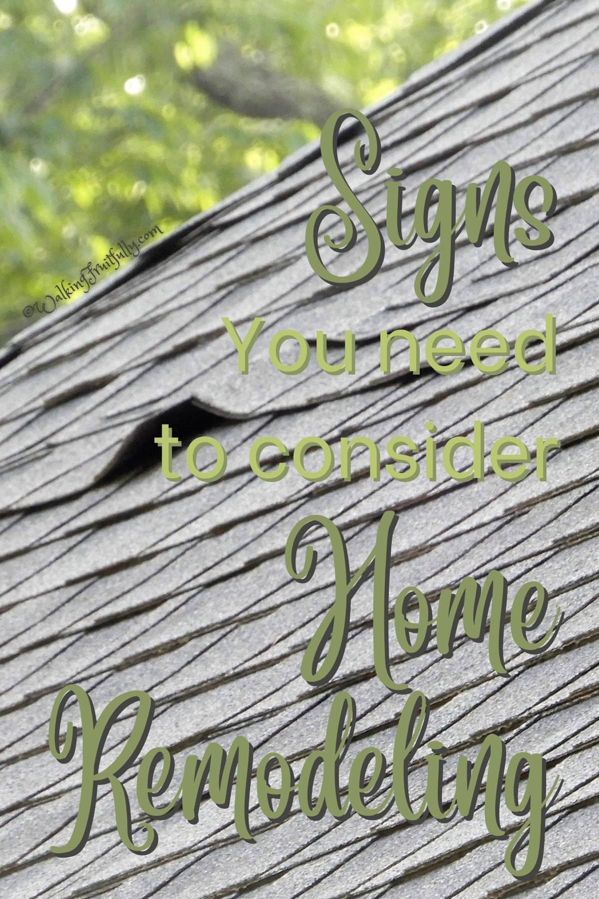 Grey shingled roof with damage | Signs you need to consider Home Remodeling